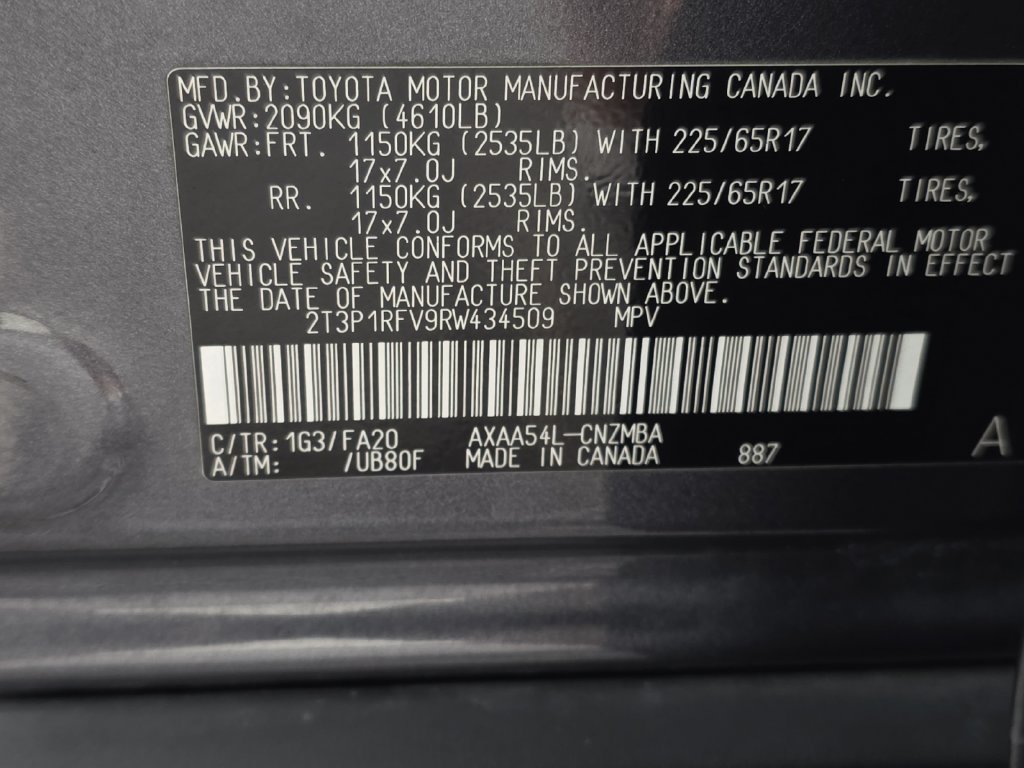 Used 2024 Toyota RAV4 XLE AWD/4WD image 10