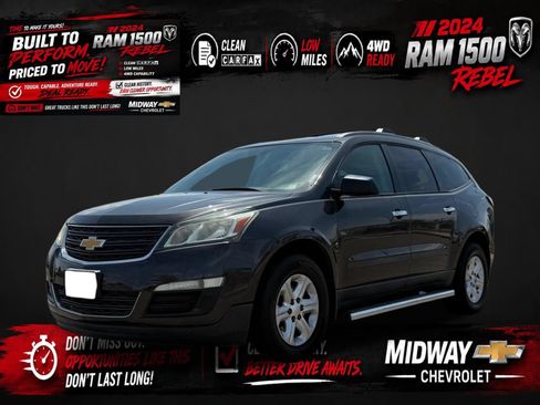 Used 2016 Chevrolet Traverse LS w/ LPO, 'HIT The Road' Package FWD image 2