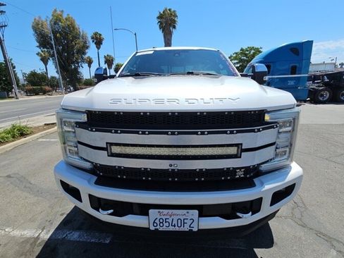 Used 2017 Ford F350 Platinum w/ Platinum Ultimate Package AWD/4WD image 3