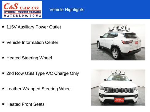Used 2022 Jeep Compass Latitude w/ Convenience Group AWD/4WD image 19