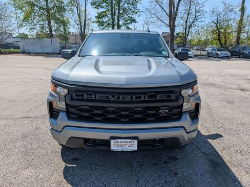 Certified 2024 Chevrolet Silverado 1500 Custom w/ Turbomax Blackout Package AWD/4WD image 3