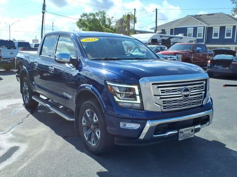 Used 2023 Nissan Titan Platinum Reserve w/ Off Road Protection Package AWD/4WD image 7