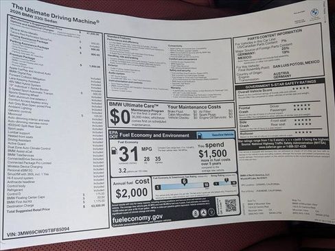 Used 2026 BMW 330i Sedan w/ Premium Package RWD image 20