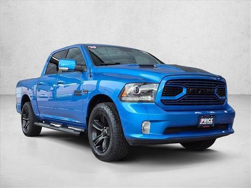 Used 2018 RAM 1500 Sport w/ Hydro Blue Sport Package AWD/4WD image 3