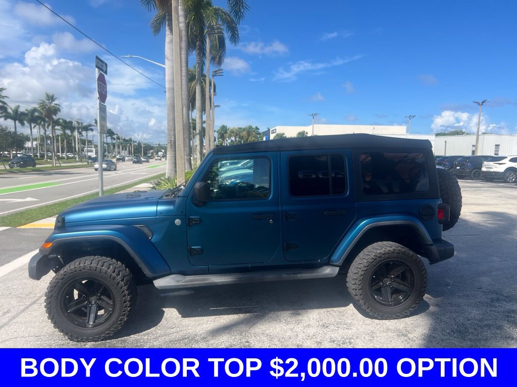 Used 2018 Jeep Wrangler Unlimited Sahara AWD/4WD image 5