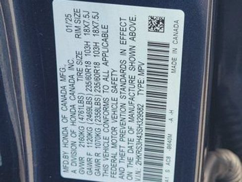 Used 2025 Honda CR-V EX image 33