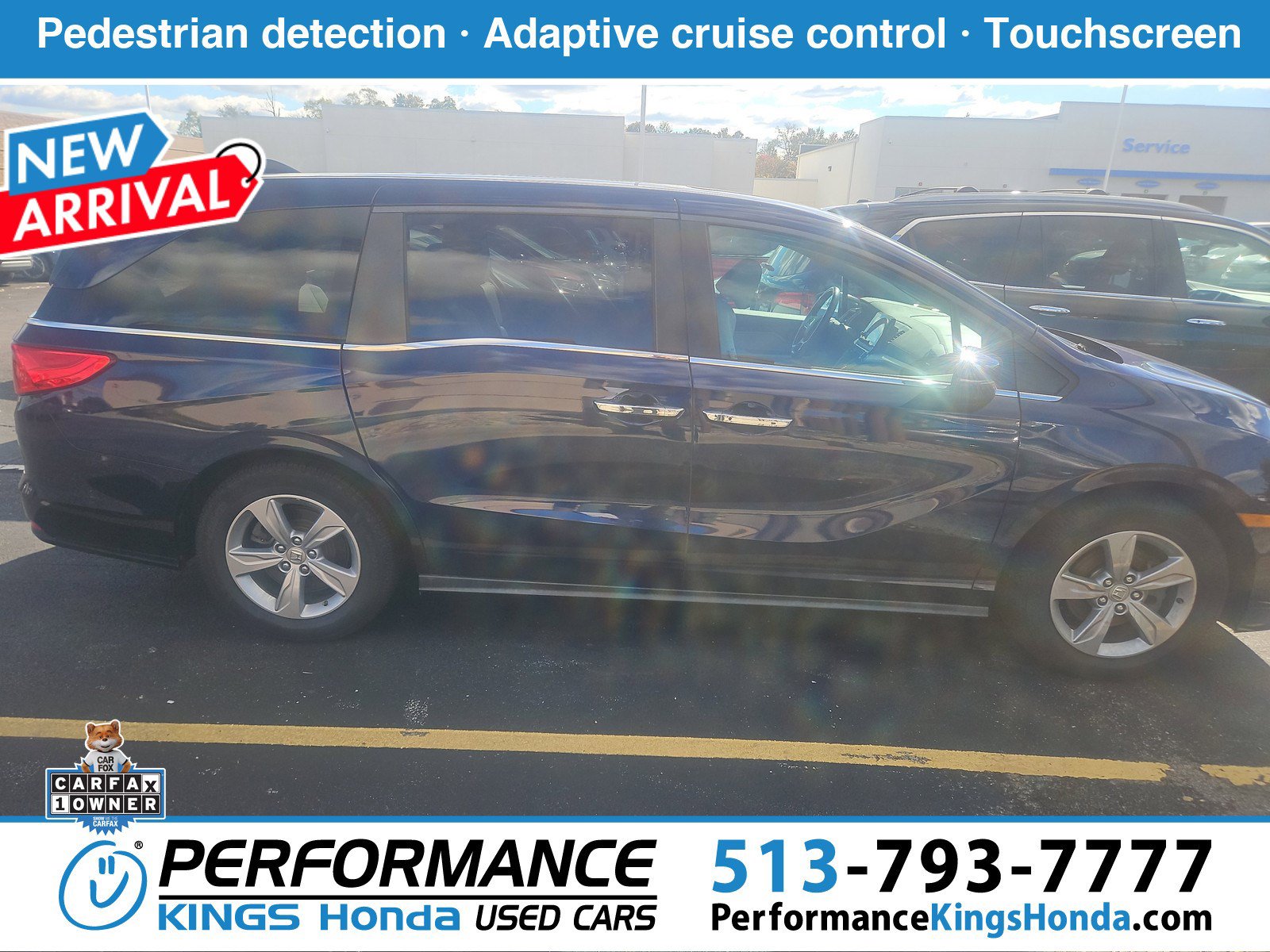 Used 2018 Honda Odyssey EX-L image 1