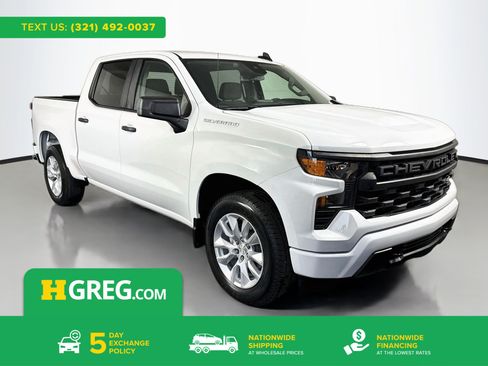 Used 2022 Chevrolet Silverado 1500 Custom RWD image 1