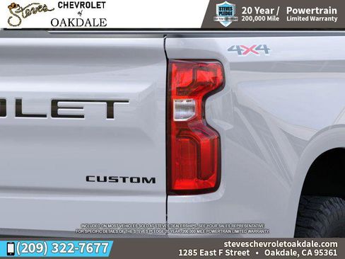 New 2026 Chevrolet Silverado 1500 Custom w/ Turbomax Blackout Package image 11
