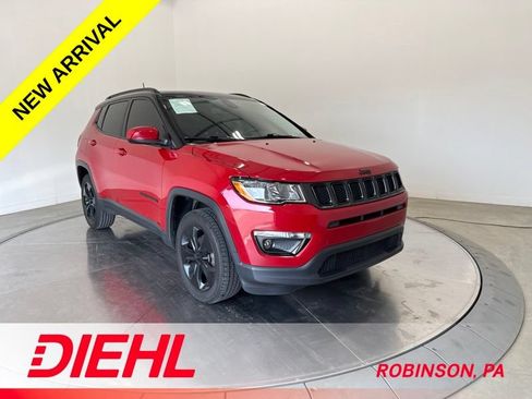 Certified 2021 Jeep Compass Latitude w/ Sun and Sound Group AWD/4WD image 1