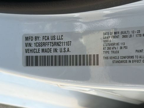 Used 2024 RAM 1500 Big Horn AWD/4WD image 23