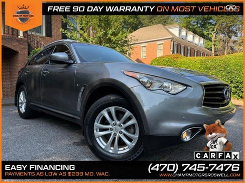 Used 2014 INFINITI QX70 AWD w/ Premium Package image 6