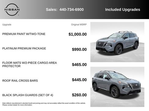 New 2026 Nissan Rogue Platinum w/ Platinum Premium Package AWD/4WD image 7