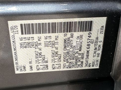 Certified 2021 Nissan Rogue S AWD/4WD image 34