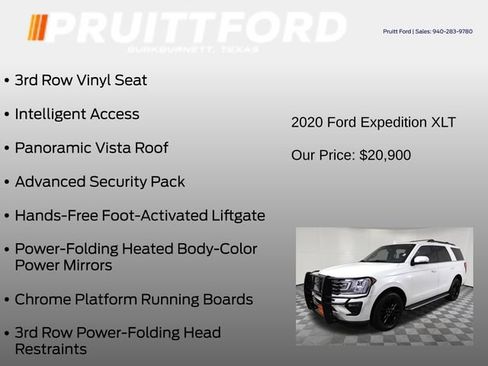Used 2020 Ford Expedition XLT w/ Equipment Group 202A AWD/4WD image 31