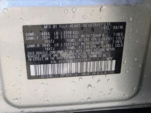 Used 2016 Subaru Outback 3.6R Limited image 25