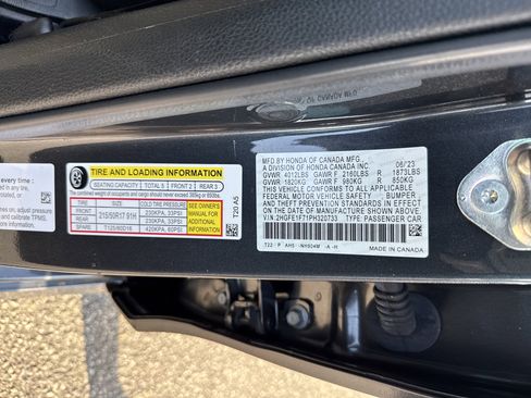 Used 2023 Honda Civic EX image 37