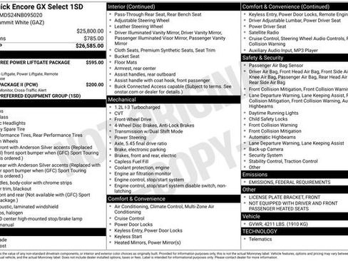 Used 2022 Buick Encore GX Select image 7