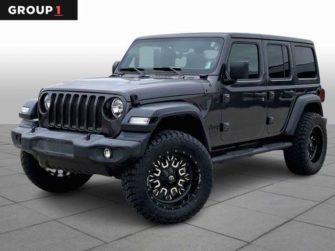 Used 2020 Jeep Wrangler Unlimited Sport image 1