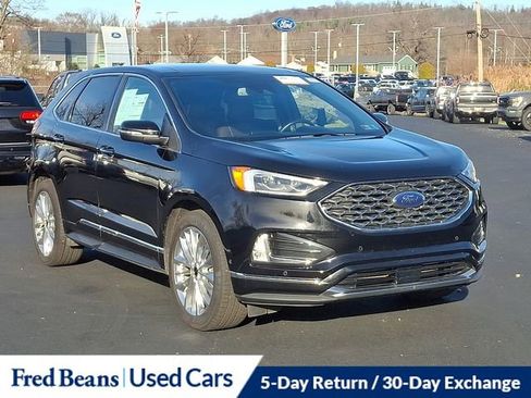 Certified 2022 Ford Edge Titanium w/ Equipment Group 301A image 2