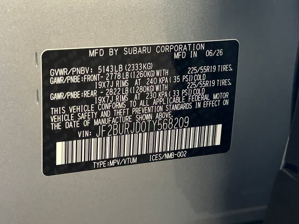 New 2026 Subaru Outback Touring XT AWD/4WD image 22
