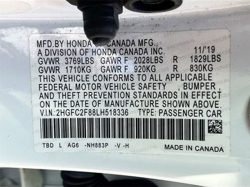 Used 2020 Honda Civic Sport image 29