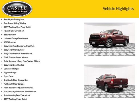 Used 2020 RAM 1500 Big Horn image 11