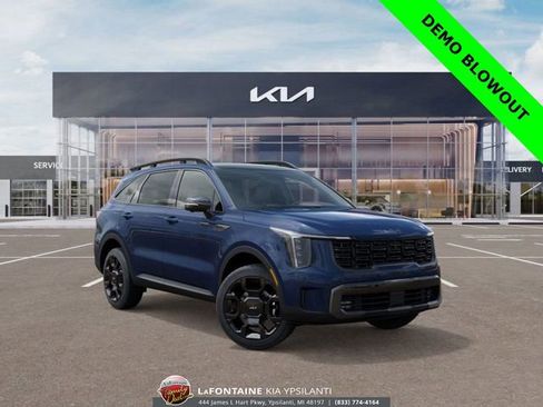 New 2025 Kia Sorento SX Prestige w/ Olive Brown Leather Package AWD/4WD image 8