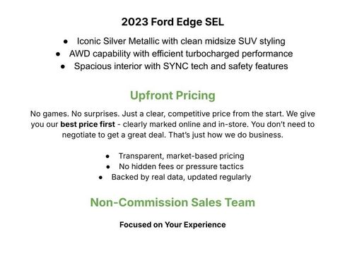 Used 2023 Ford Edge SEL image 3