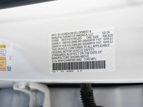 New 2026 Honda Pilot TrailSport image 28