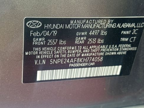 Used 2019 Hyundai Sonata SE FWD image 19