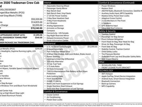 New 2025 RAM 3500 Tradesman w/ Chrome Appearance Group image 3