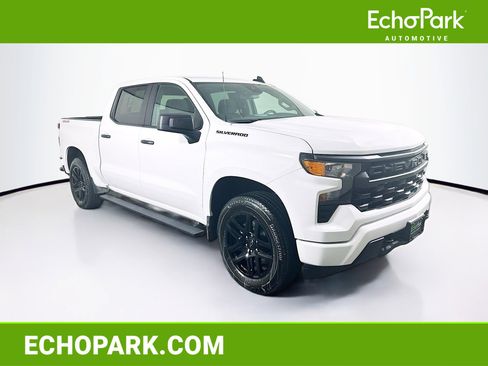 Used 2024 Chevrolet Silverado 1500 Custom w/ LPO, Dark Essentials Package image 1