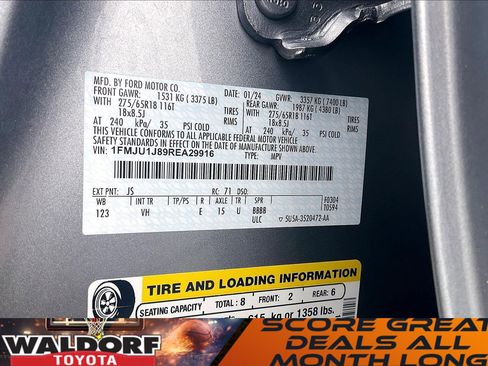 Used 2024 Ford Expedition XLT image 37