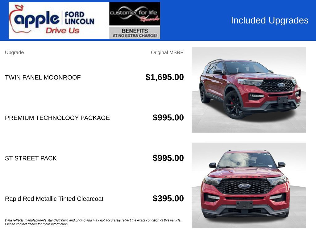 Used 2020 Ford Explorer ST w/ ST Street Pack AWD/4WD image 4