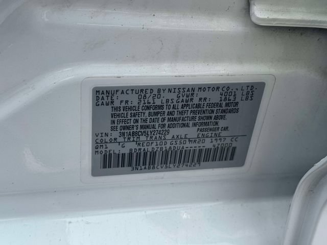 Used 2020 Nissan Sentra SV w/ Trunk Package FWD image 17