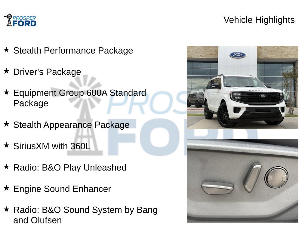 Used 2026 Ford Expedition Platinum w/ Stealth Performance Package AWD/4WD image 5