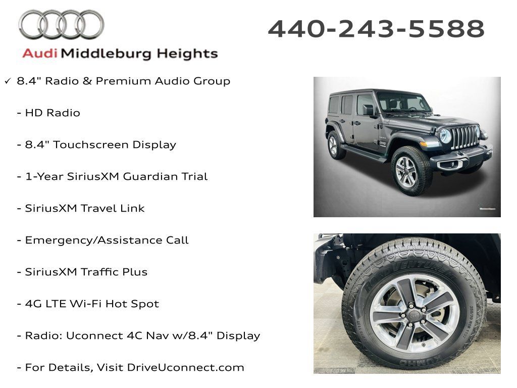 Used 2021 Jeep Wrangler Unlimited Sahara AWD/4WD image 11