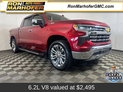 Used 2022 Chevrolet Silverado 1500 LTZ w/ LTZ Premium Package AWD/4WD image 1