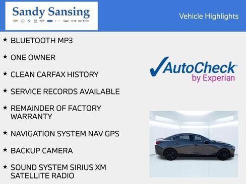 Used 2023 MAZDA MAZDA3 2.5 Turbo Sedan w/Premium Plus AWD/4WD image 7
