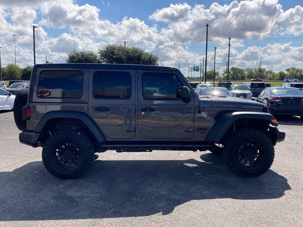 Used 2021 Jeep Wrangler Unlimited Sport w/ Sun And Sound Package AWD/4WD image 4