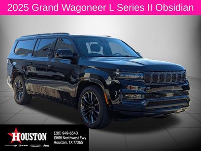 New 2025 Jeep Grand Wagoneer L Series II Obsidian w/ Quick Order Packagew 28T