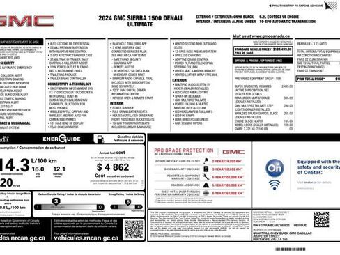 Used 2024 GMC Sierra 1500 Denali Ultimate AWD/4WD image 3