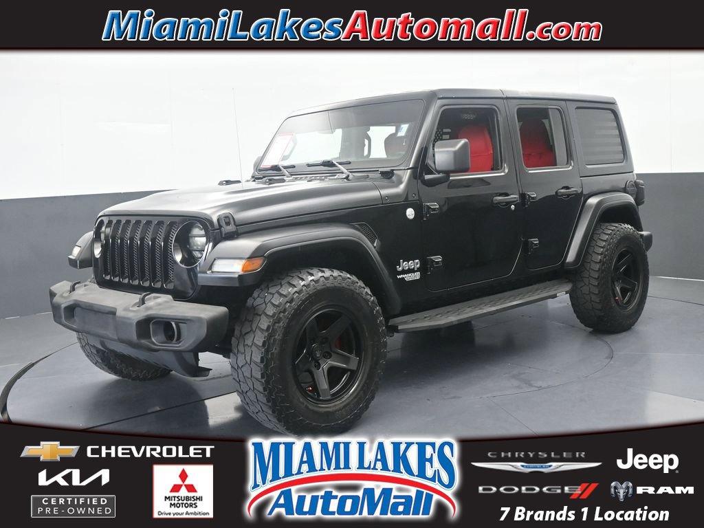Used 2019 Jeep Wrangler Unlimited Sport S AWD/4WD 360° Tour