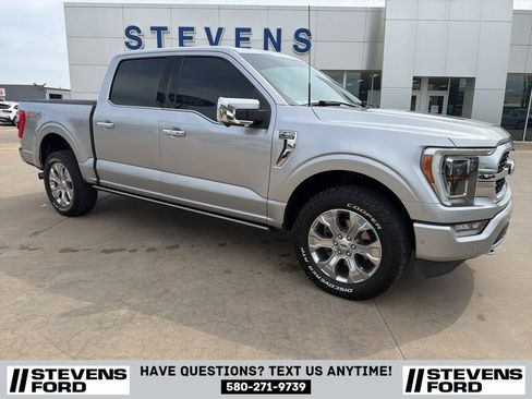 Used 2021 Ford F150 Platinum w/ Equipment Group 701A High AWD/4WD image 2