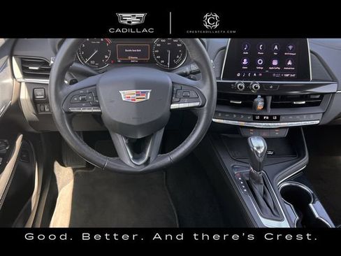 Certified 2024 Cadillac CT4 Luxury w/ Sun And Sound Package RWD image 13