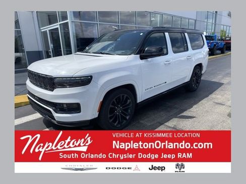 Used 2024 Jeep Grand Wagoneer L Series II w/ Quick Order Packagew 28T image 1