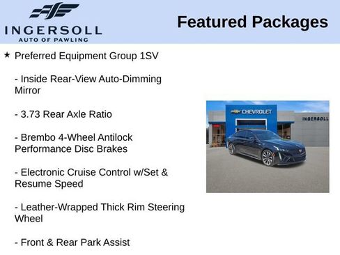Used 2024 Cadillac CT5 V Blackwing w/ Parking Package RWD image 15