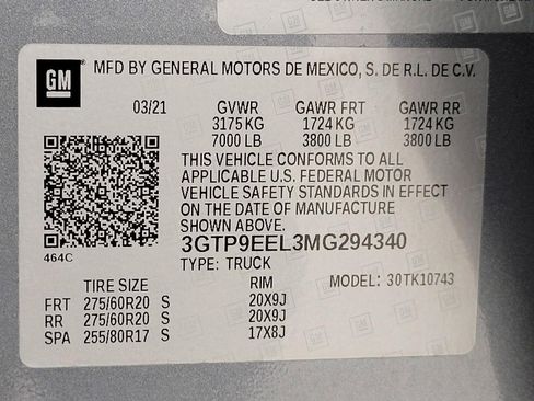 Used 2021 GMC Sierra 1500 AT4 w/ AT4 Preferred Package image 26