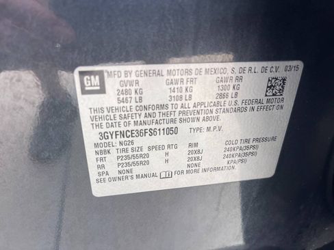 Used 2015 Cadillac SRX Performance w/ Driver Awareness Package FWD image 24